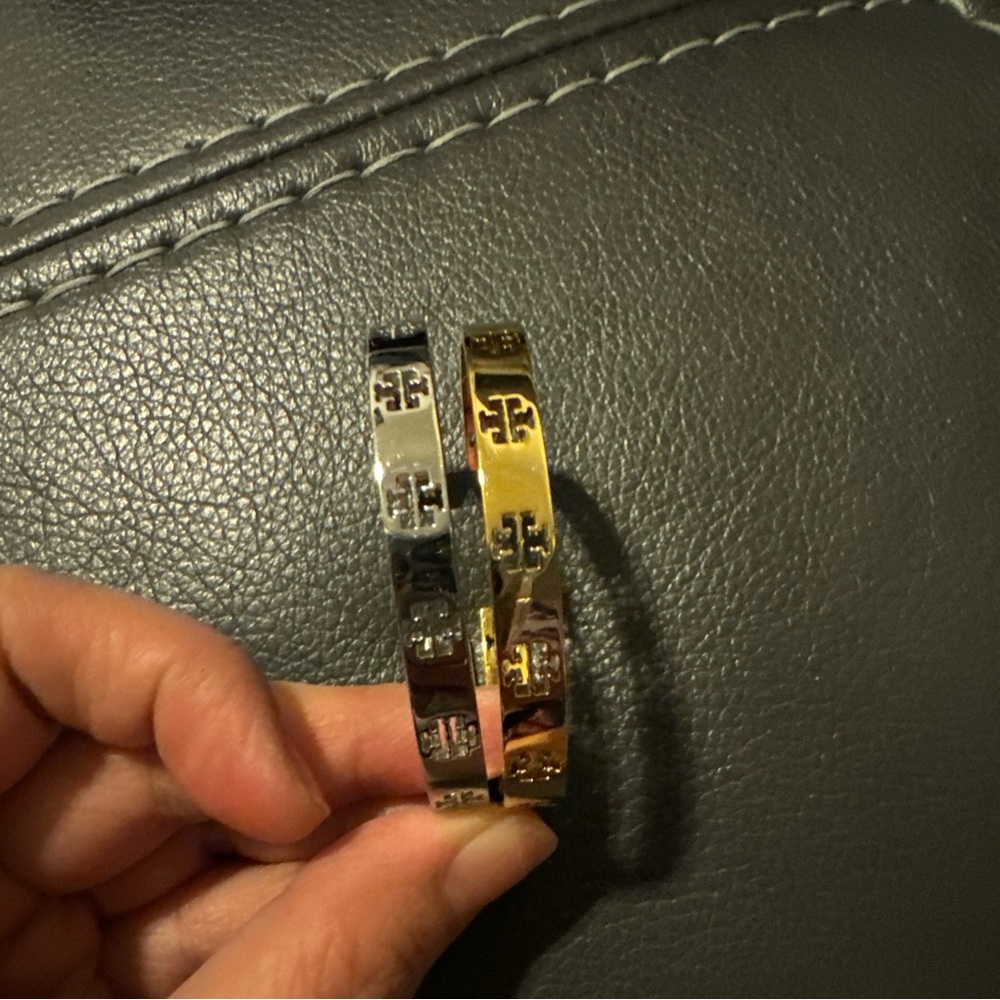 Bundle Authentic Tory Burch cuff bracelets